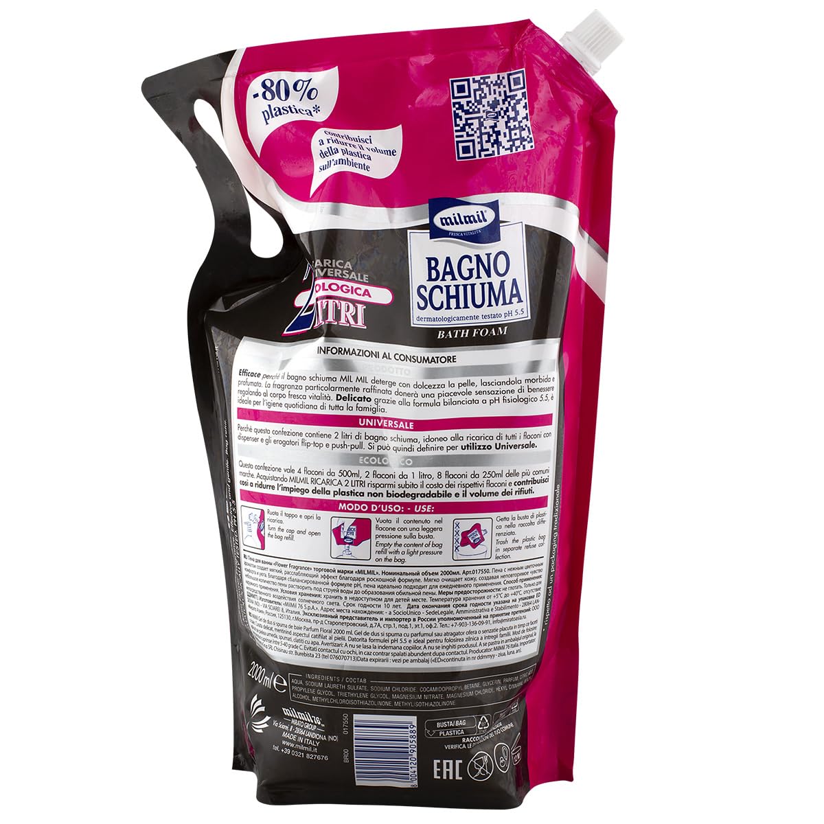 Mil Mil Bagno Flower Busta Ml.2000