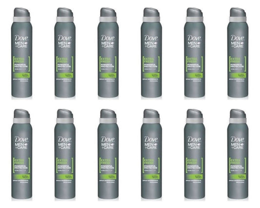 12 Confezioni DEO MEN CARE Extra Fresh spray Dove Deodorante Uomo