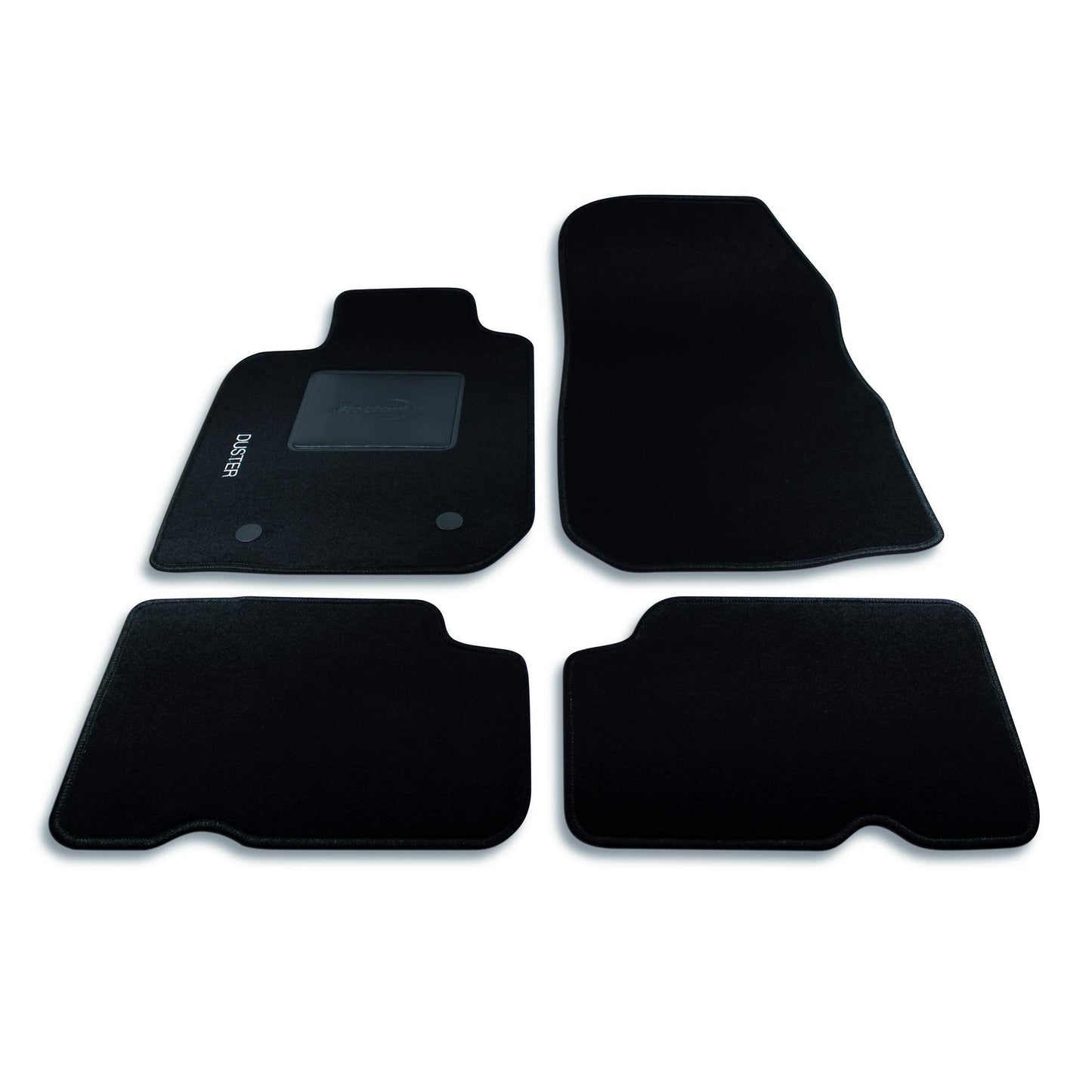 Bottari 39037 Set Tappeti Auto su Misura in Moquette per Modello Duster produzione dal 2010 ad oggi , Nero, 4 Pezzi