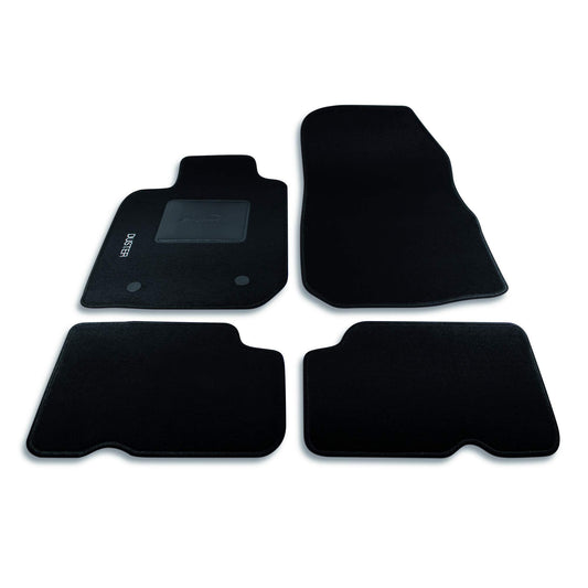 Bottari 39037 Set Tappeti Auto su Misura in Moquette per Modello Duster produzione dal 2010 ad oggi , Nero, 4 Pezzi