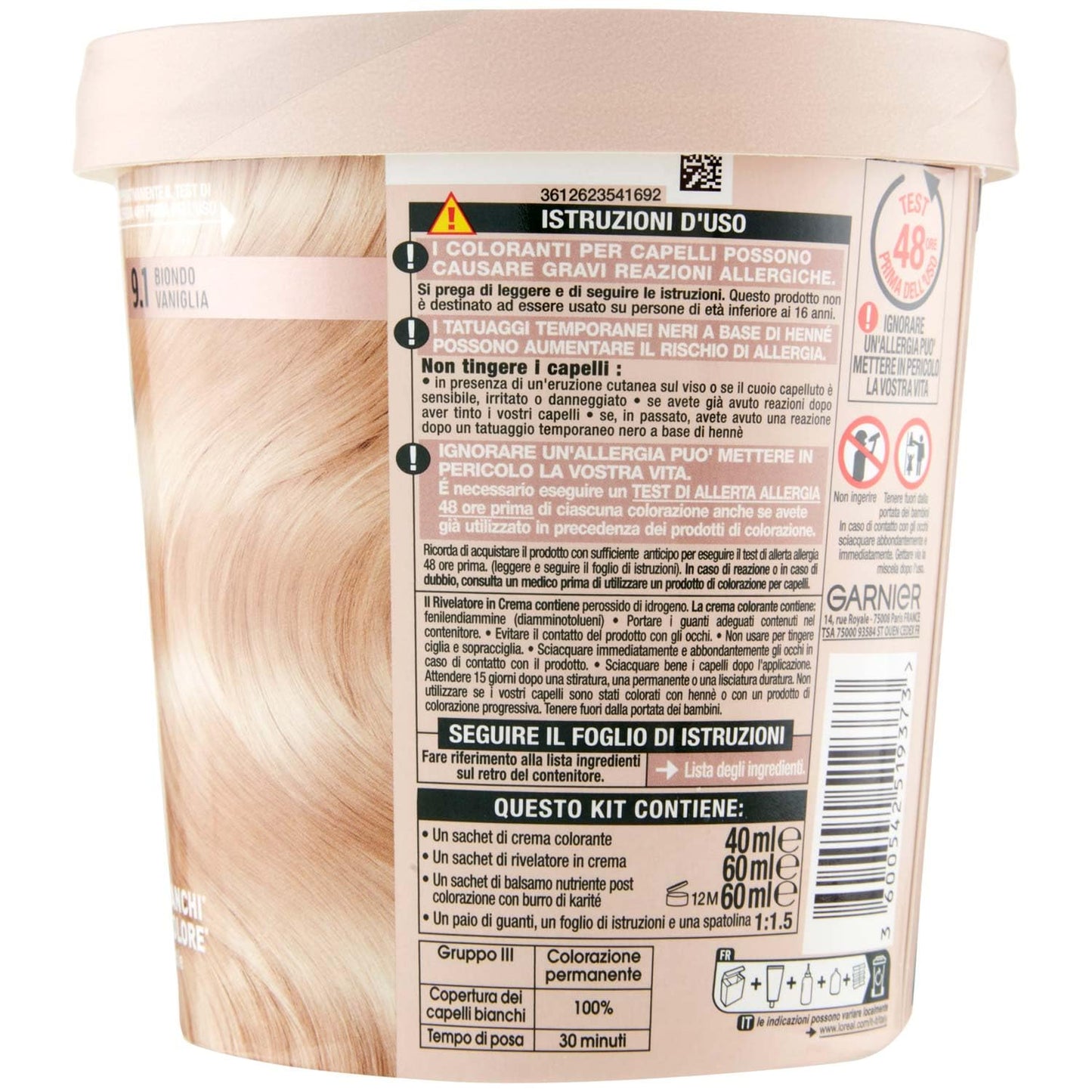 Garnier Tinta Capelli Good Biondo Vaniglia, 1pz