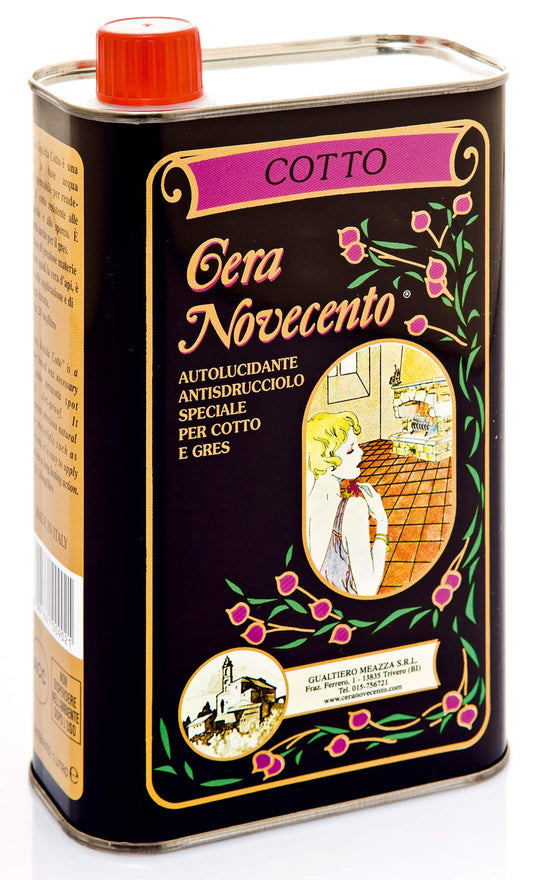 Cera Novecento K920 Cera Liquida Cotto, Neutro, 1 litro