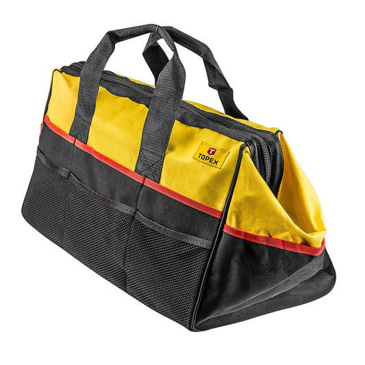 Borsa Porta Utensili Ideale Per Raccogliere E Trasportare Direttamente Sul Cantiere Gli Utensili Che Occorrono. Fornita Senza Attrezzi. Dimensioni: 46X30X33. In Robusto Nylon.