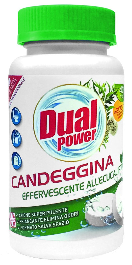DUAL POWER Candeggiare 40 Pads Servizi Domestici