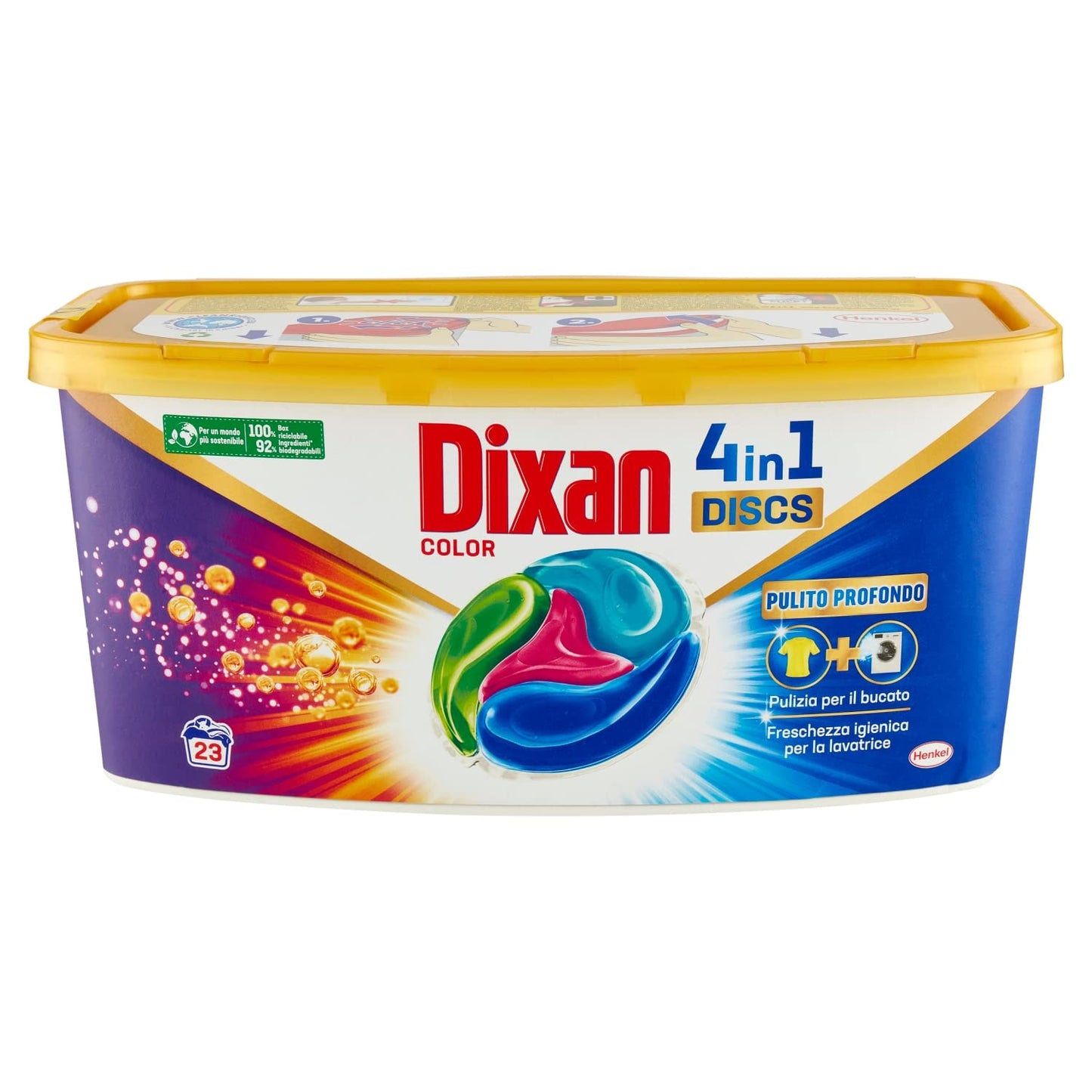 Dixan Capsule e Pasticche Detergenti per il Bucato, 575g