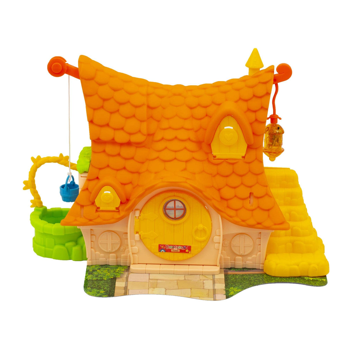 Giochi Preziosi Pinocchio - Playset Con Doppia Ambientazione La Casa E Il Negozio Di Giocattoli Di Geppetto Con 2 Personaggi Inclusi, Per Bambini A Partire Dai 3 Anni, PNH05000