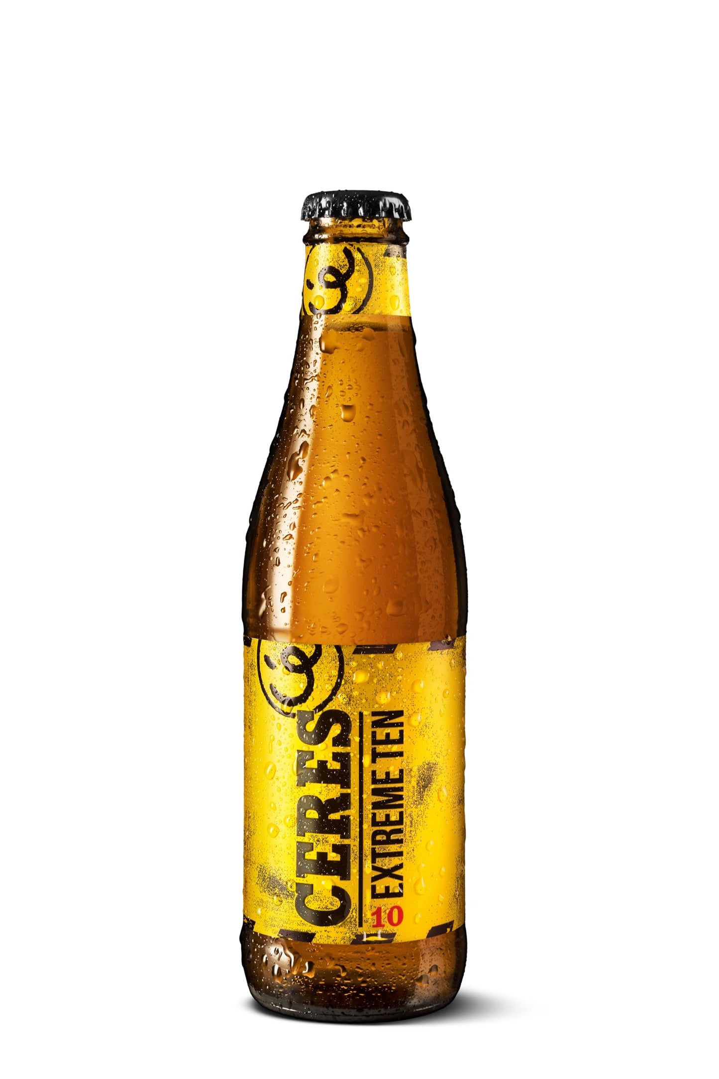 Ceres Extreme Ten - 24 Bottiglie da 33 cl, Birra Bionda Doppio Malto, Gradazione Alcolica 10°C, Gusto Vigoroso e Deciso con Sentori di Malto