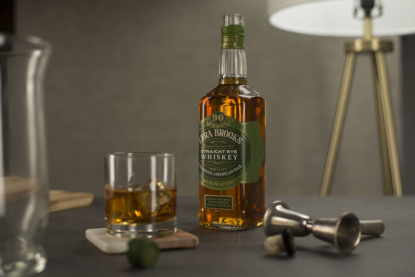 Ezra Brooks Kentucky Straight Rye Whiskey - 700 ml