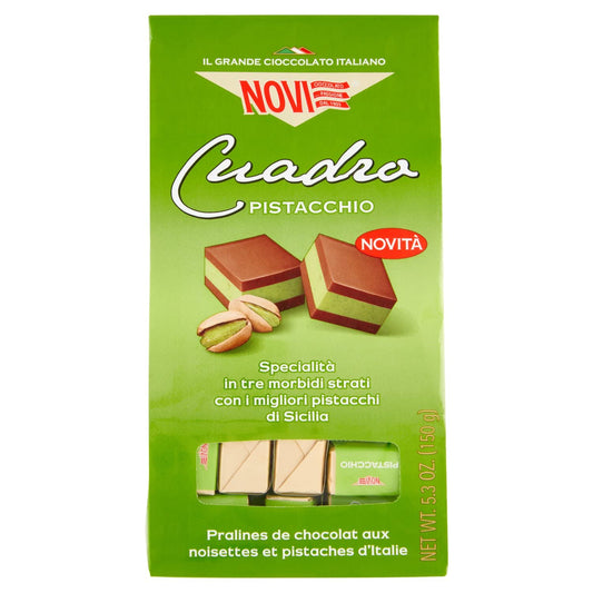 Novi Cioccolatini Cuadro Pistacchio, 150g