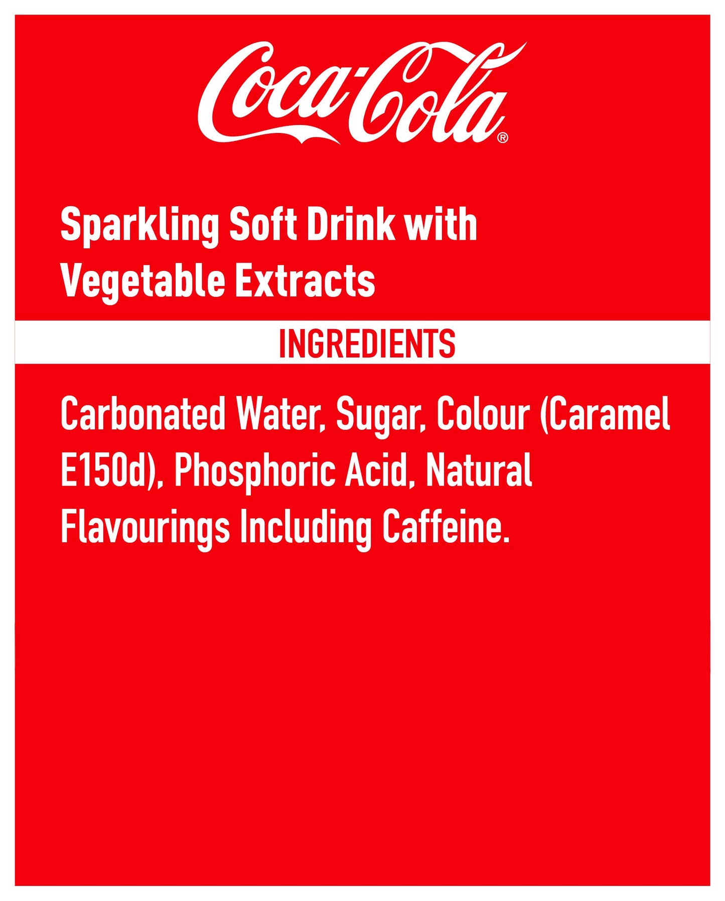 Coca-Cola Bottiglia di vetro, 6 x 330 ml