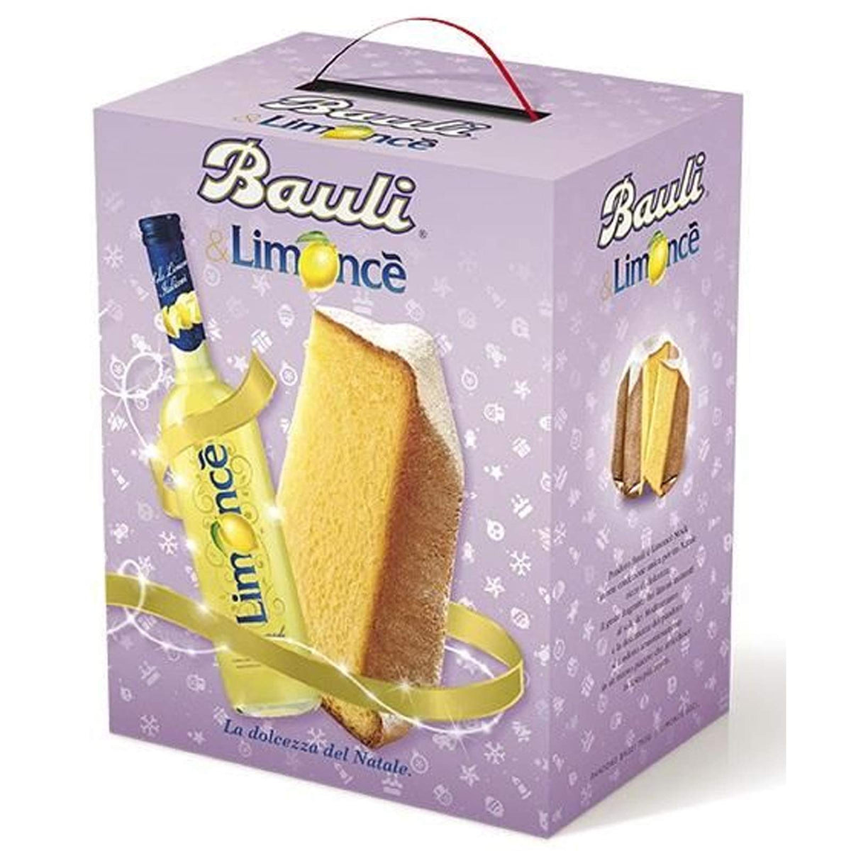 LE STRENNE CONFEZIONE REGALO BAULI PANDORO E LIMONCE' PANDORO 750 GR LIMONCELLO