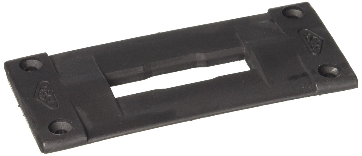 Contropiastra Per Fascia A Cilindro Ovale. In Nylon. Per Serrature Serie 550-551-556-70-71-730-731.