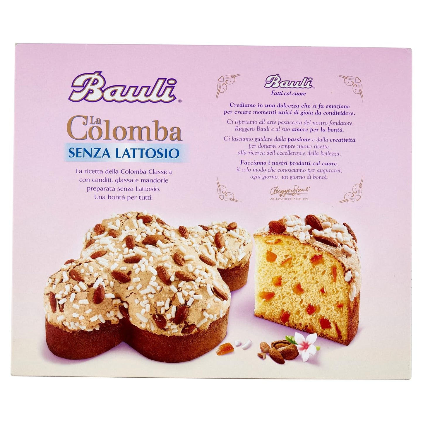 Bauli La Colomba Senza Lattosio, 700g