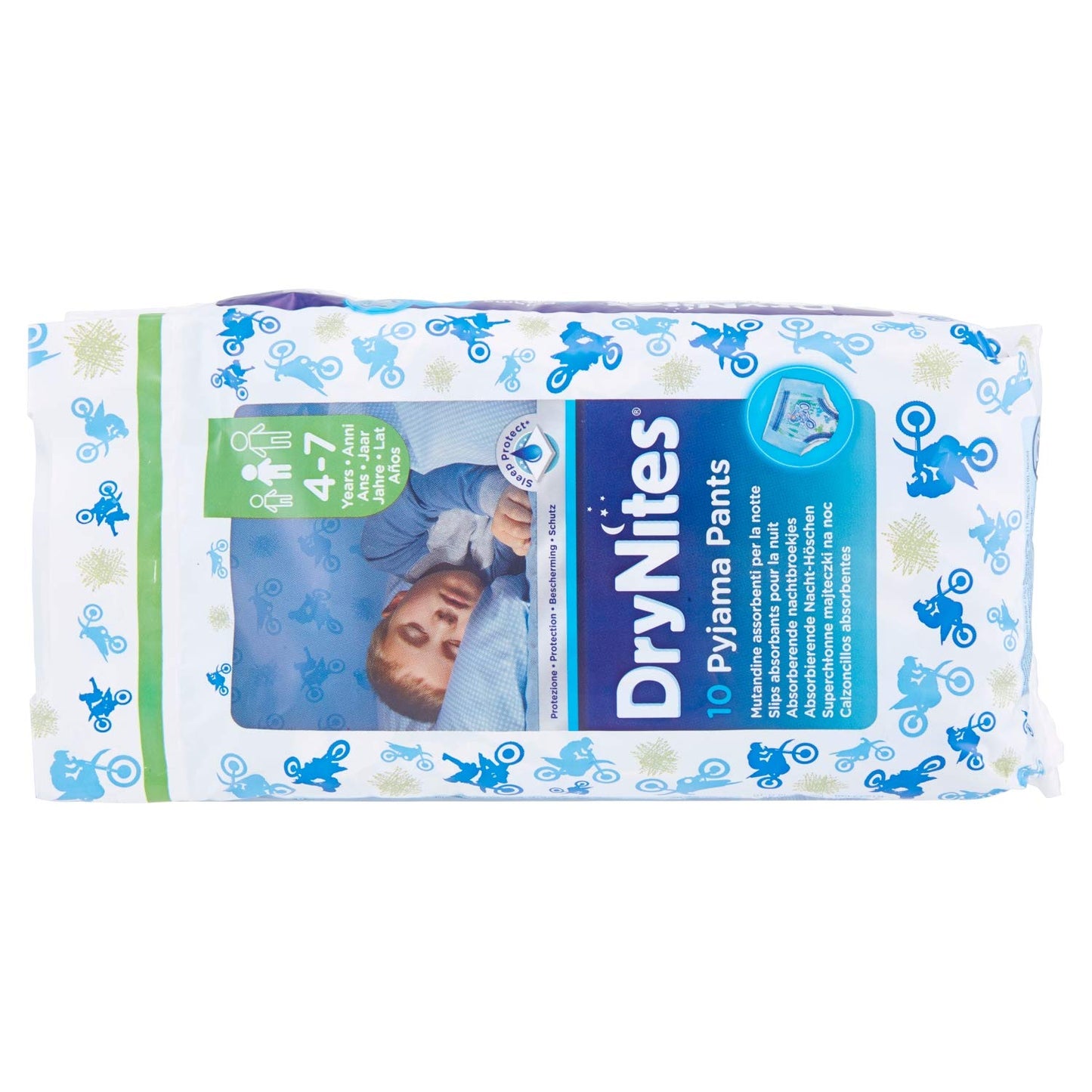 DryNites 10 Pyjama pants 4-7 anni maschio