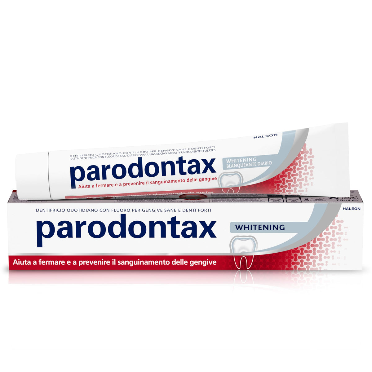 Parodontax Dentifricio Whitening, per Gengive Sane e denti Forti, 75ml