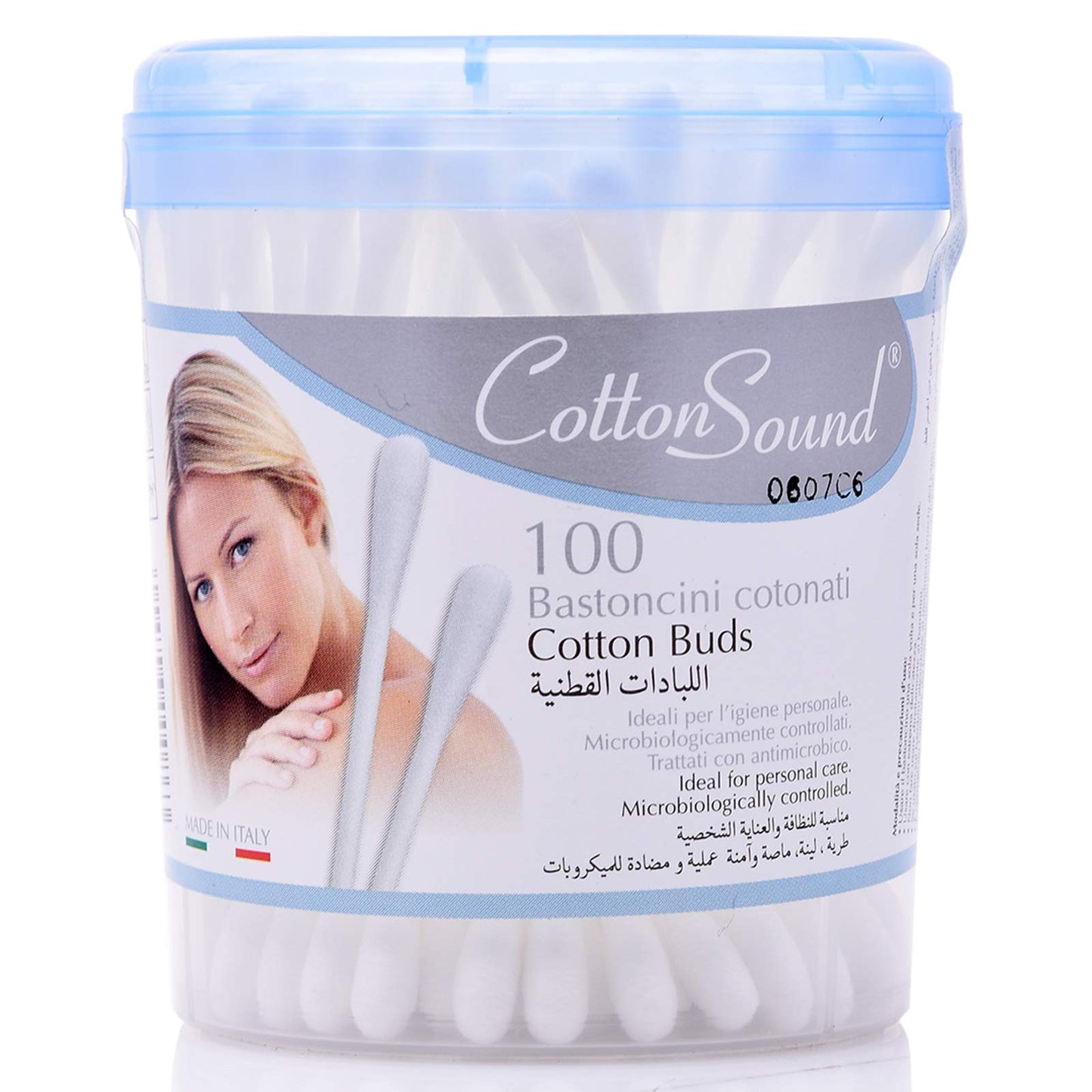 COTTON SOUND Tamponi 100 con steli di carta