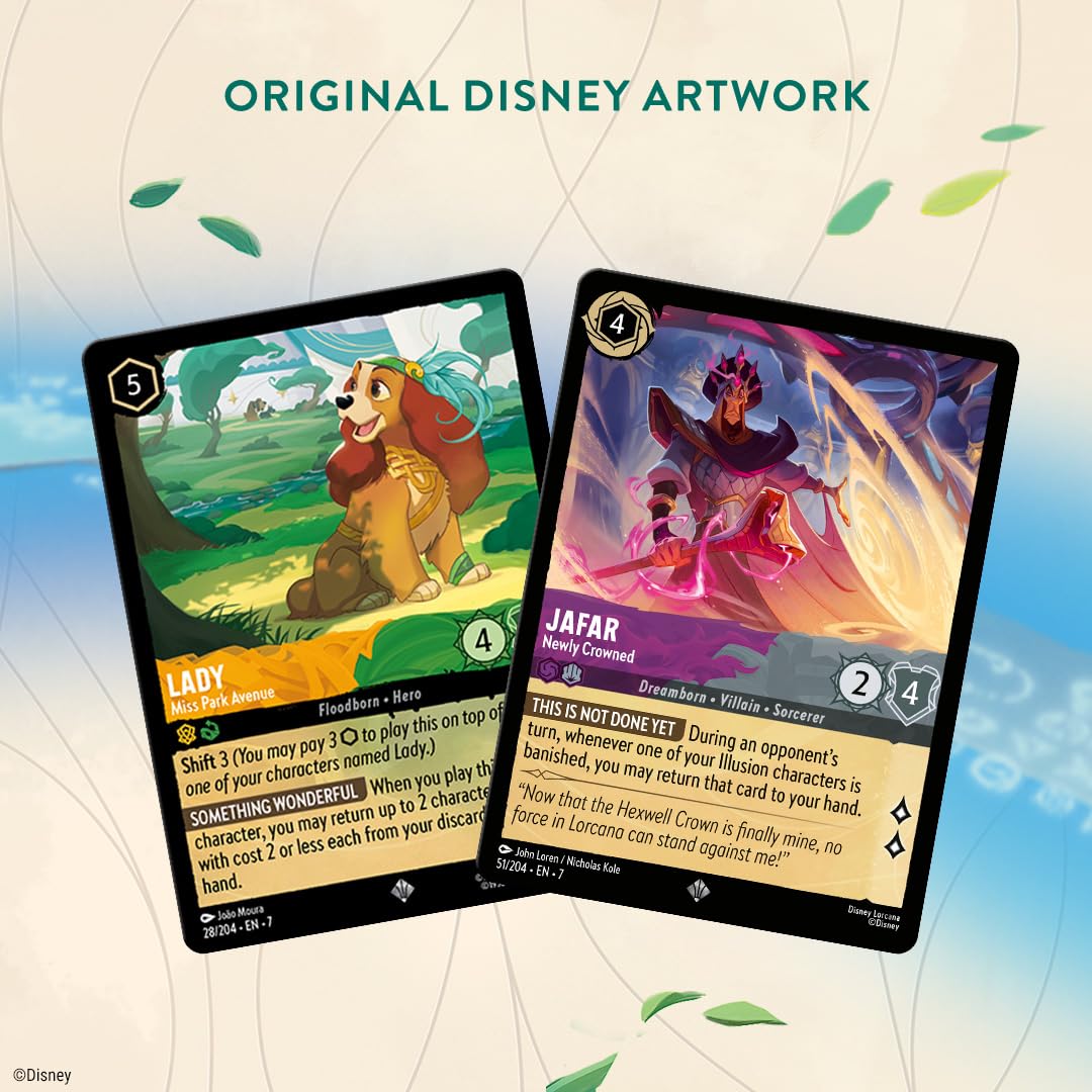 Ravensburger- Disney Lorcana Trading Card Game: Set 7-Espositore con 24 Buste di espansione, 11098557