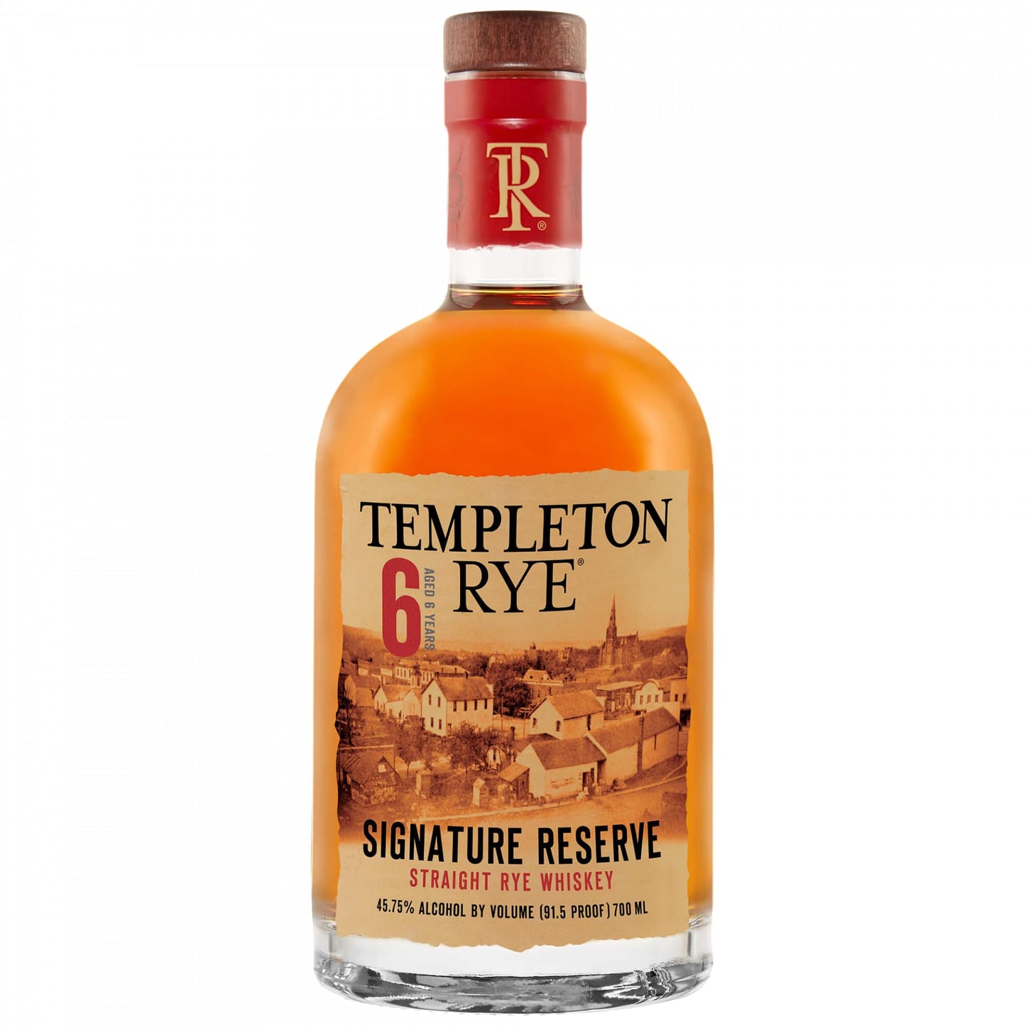 Templeton Rye 6 Years Old Signature Reserve Straigth Rye Whiskey 45,8% Vol. 0,7l