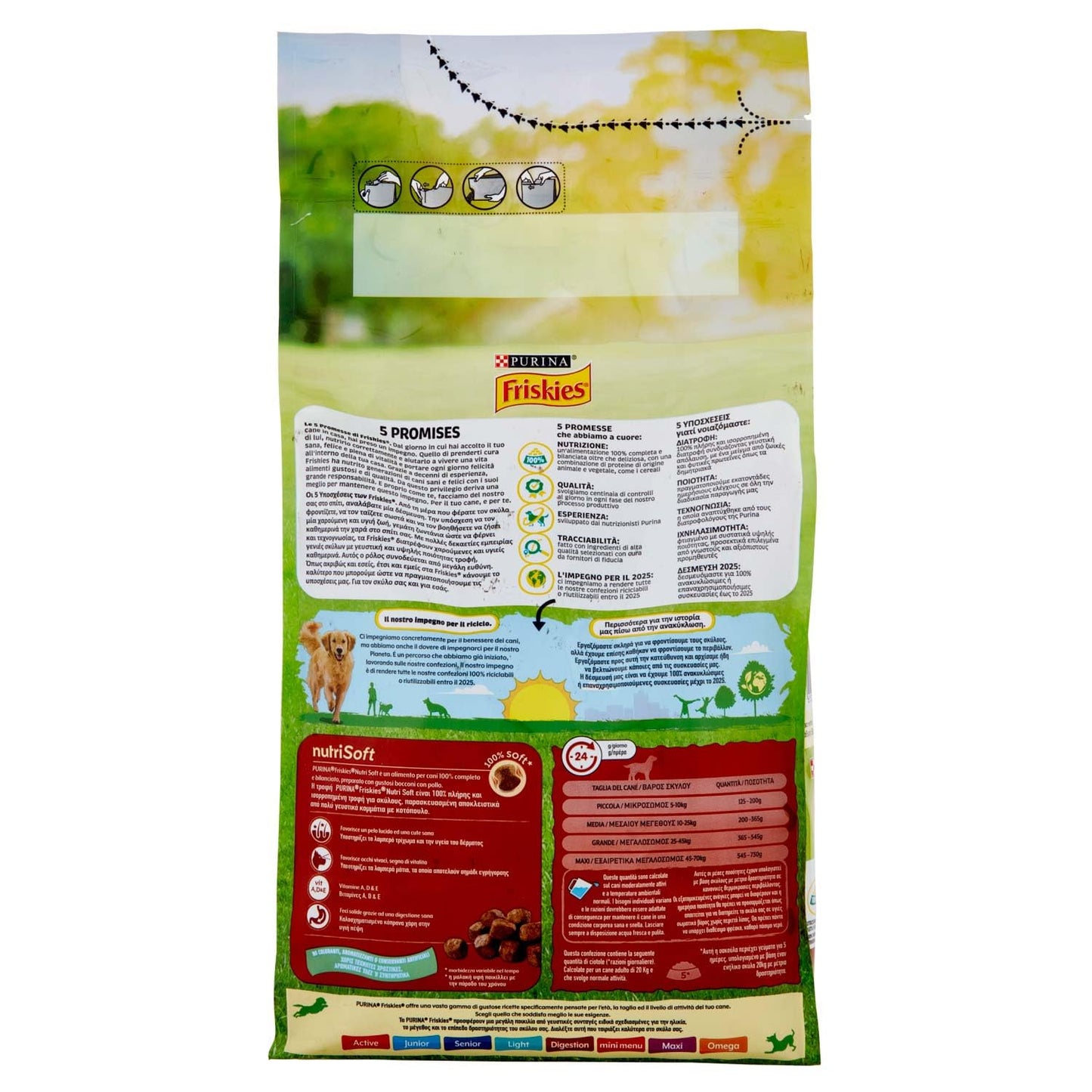 Friskies Cibo Secco per Cani Nutrisoft, Pollo, 1.5kg