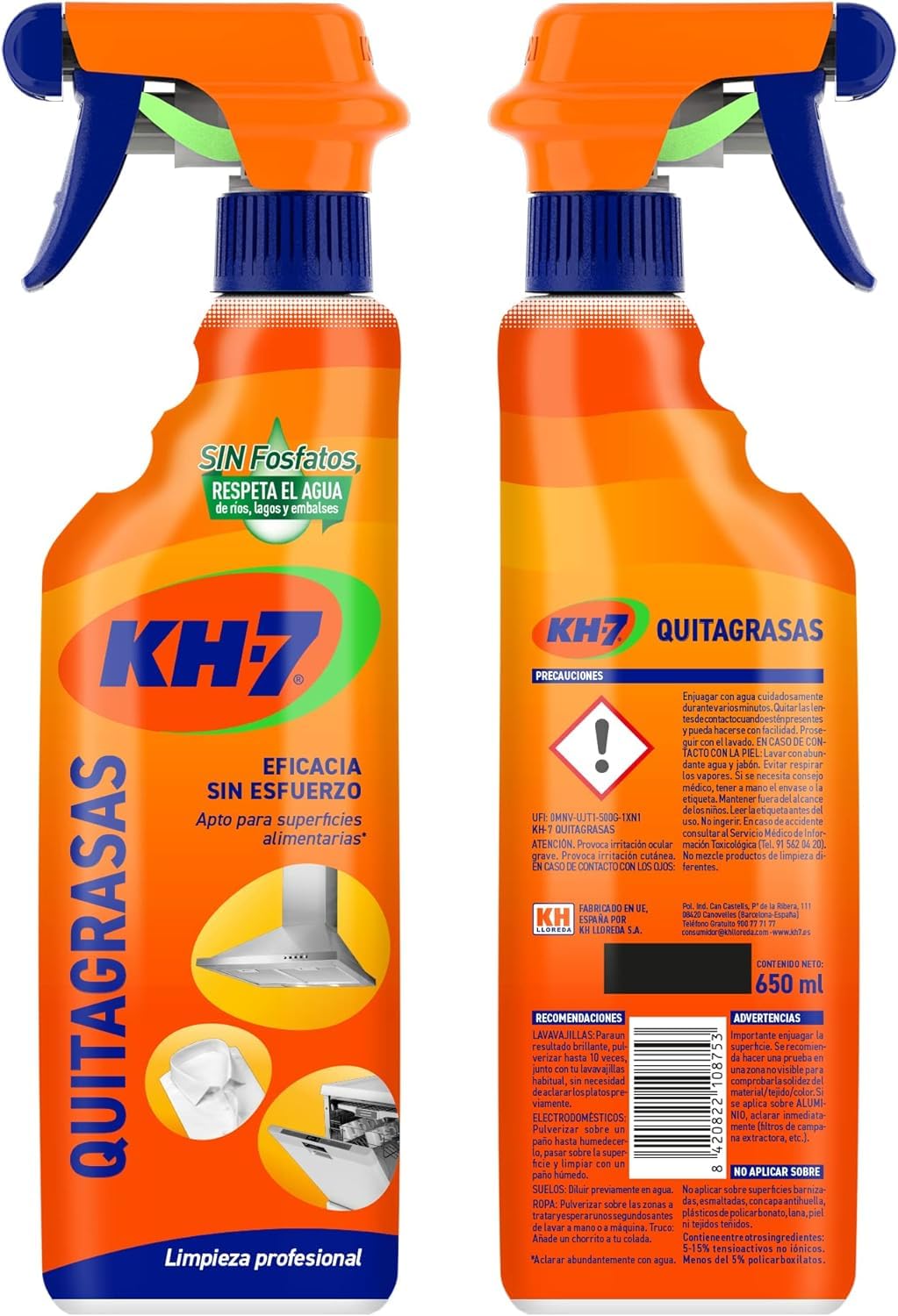 Kh-7 Detergenti per la Casa - Detergenti per la Cucina - 200 ml