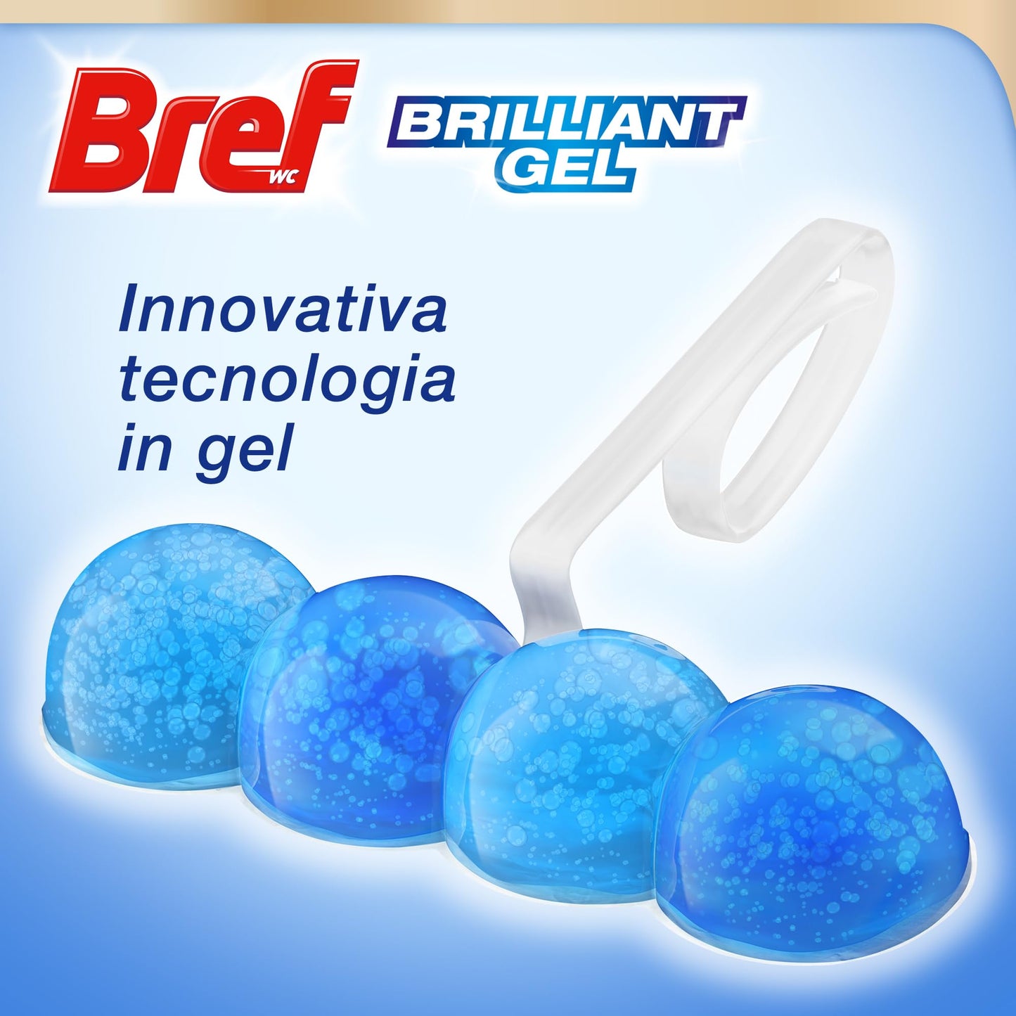 Bref Brilliant WC Forza Artica, 7 Confezioni