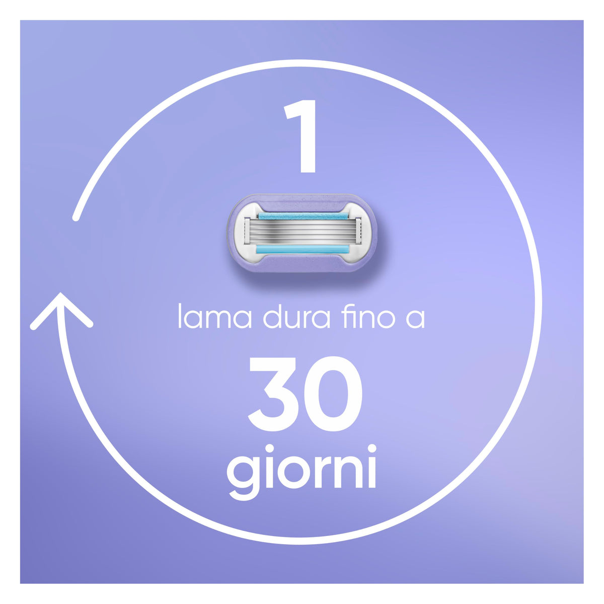 Gillette Venus Extra Smooth Swirl Rasoio Donna Con 2 Lamette Di Ricambio, Manico Flexiball Riutilizzabile E Gancio Per Doccia