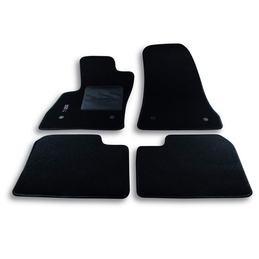 Bottari 39042 Set Tappeti Auto Su Misura In Moquette, Nero, 4 Pezzi