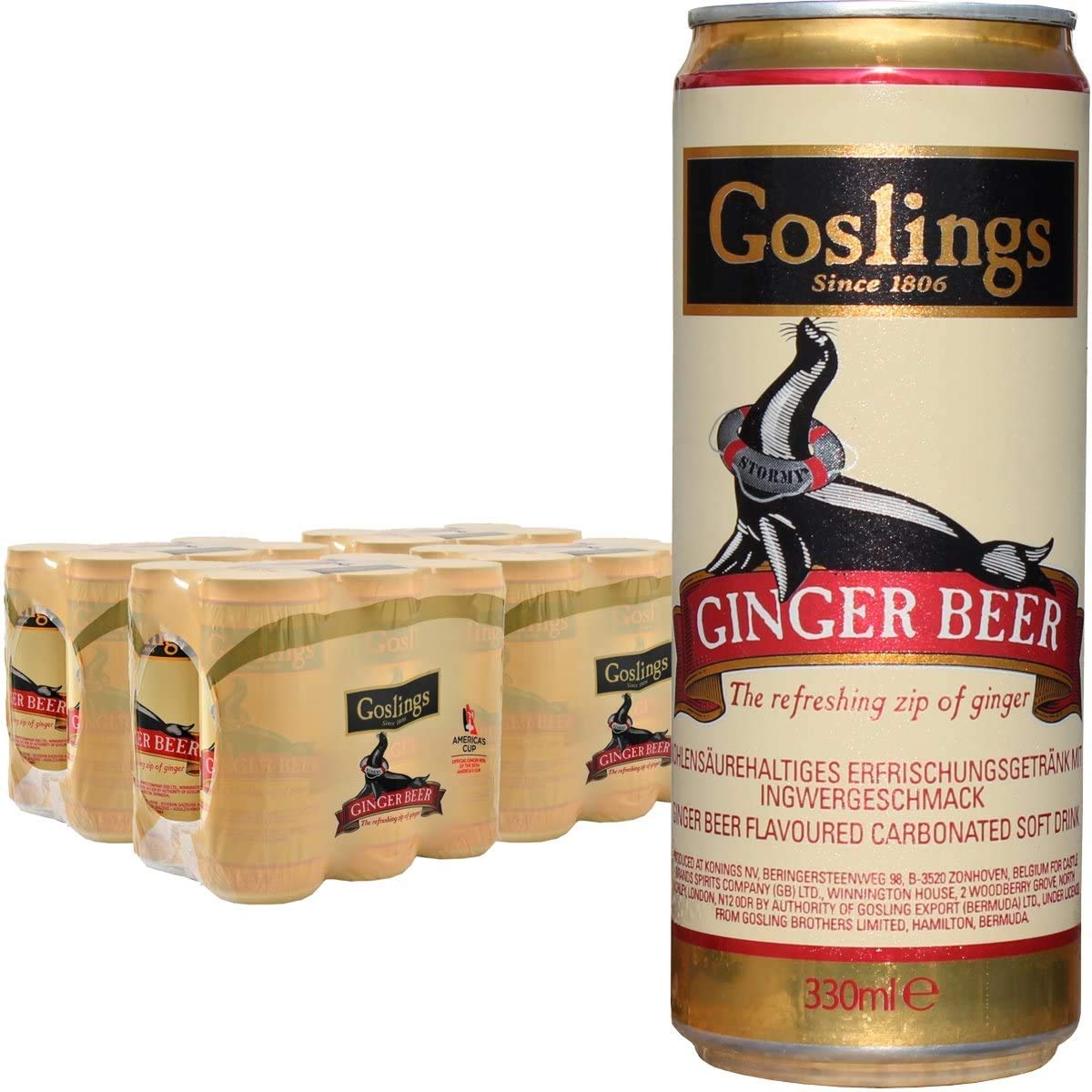 Goslings Ginger Beer 24 x 330ml (Case of 24)