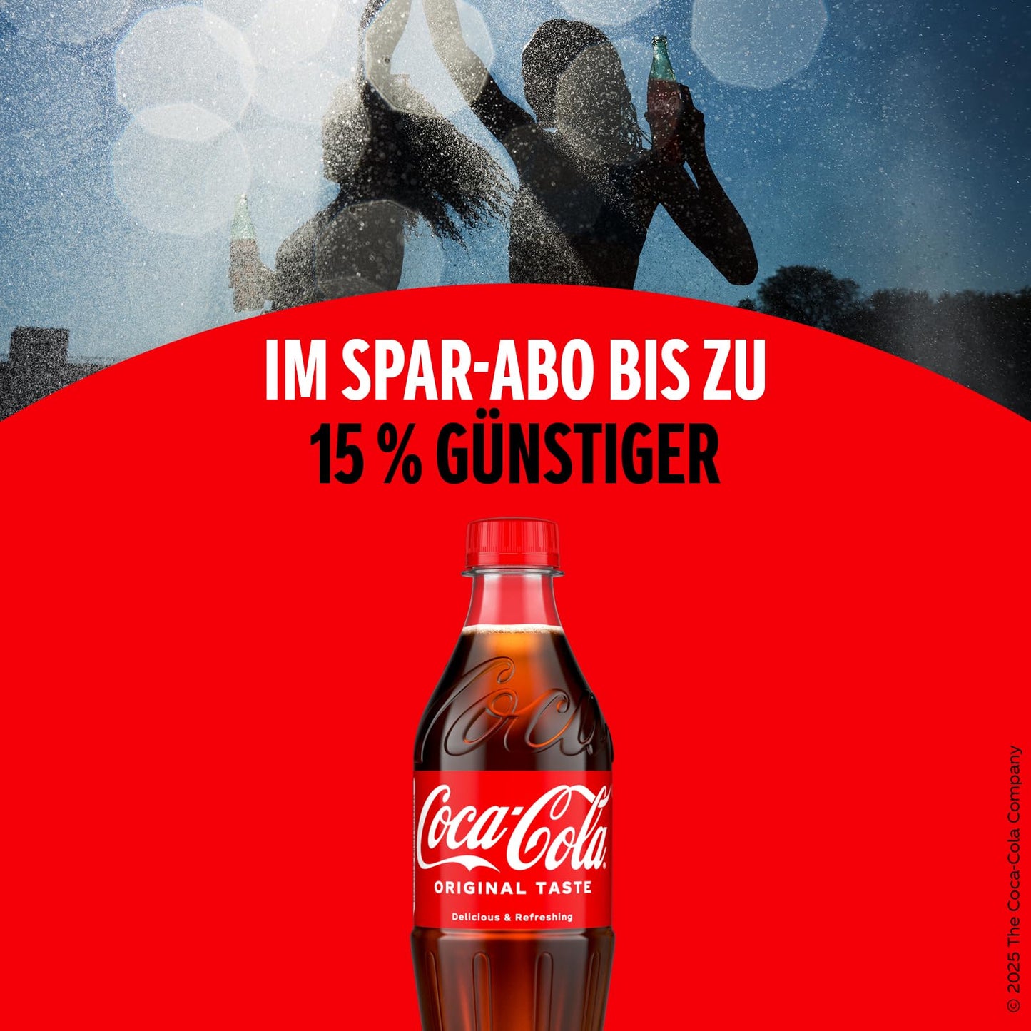 Coca-Cola Classic, puro rinfrescante con inconfondibile sapore Coke in elegante design cult, 12 x 500 ml bottiglia usa e getta
