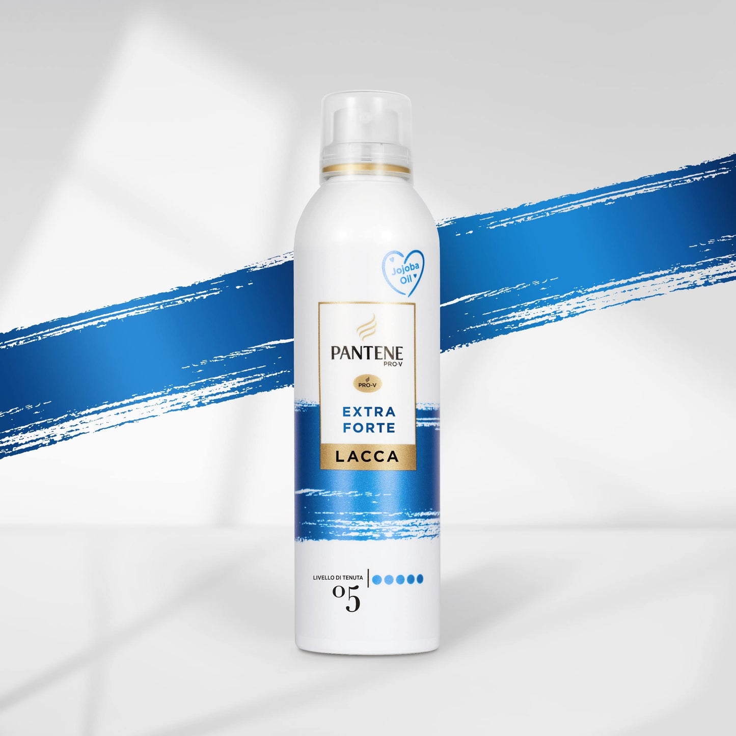 Pantene Pro-V Lacca Per Capelli, Extra Forte, Con Olio Di Jojoba, Termoprotettore, Fissa Il Tuo Look A Lungo Senza Effetto Cartone, Protegge Da Umidità E Raggi UV, 250ML