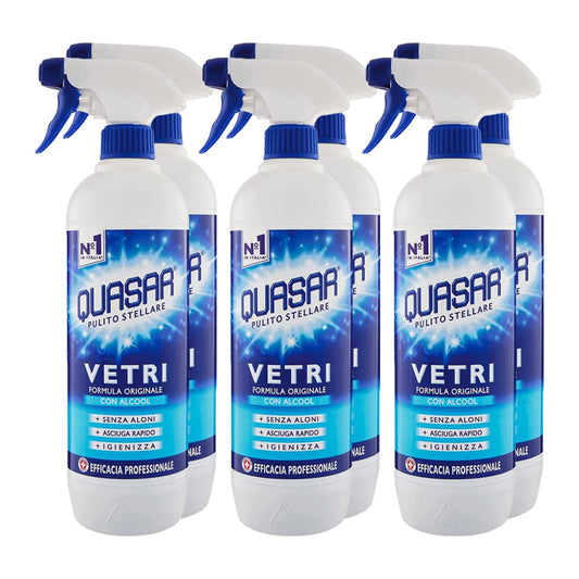 6 PZ QUASAR VETRI CLASSICO 650 ML