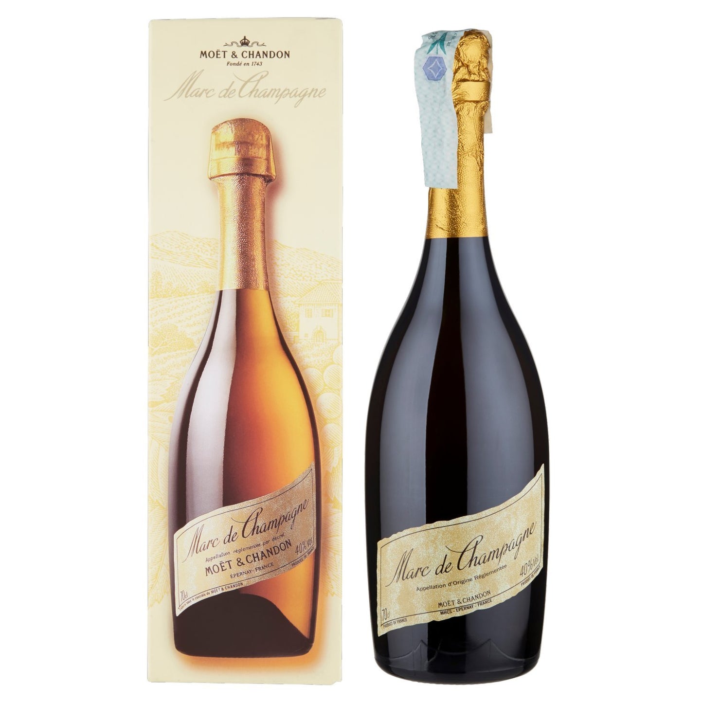 Moet Hennessy Marc de Champagne Grappa - 700 ml