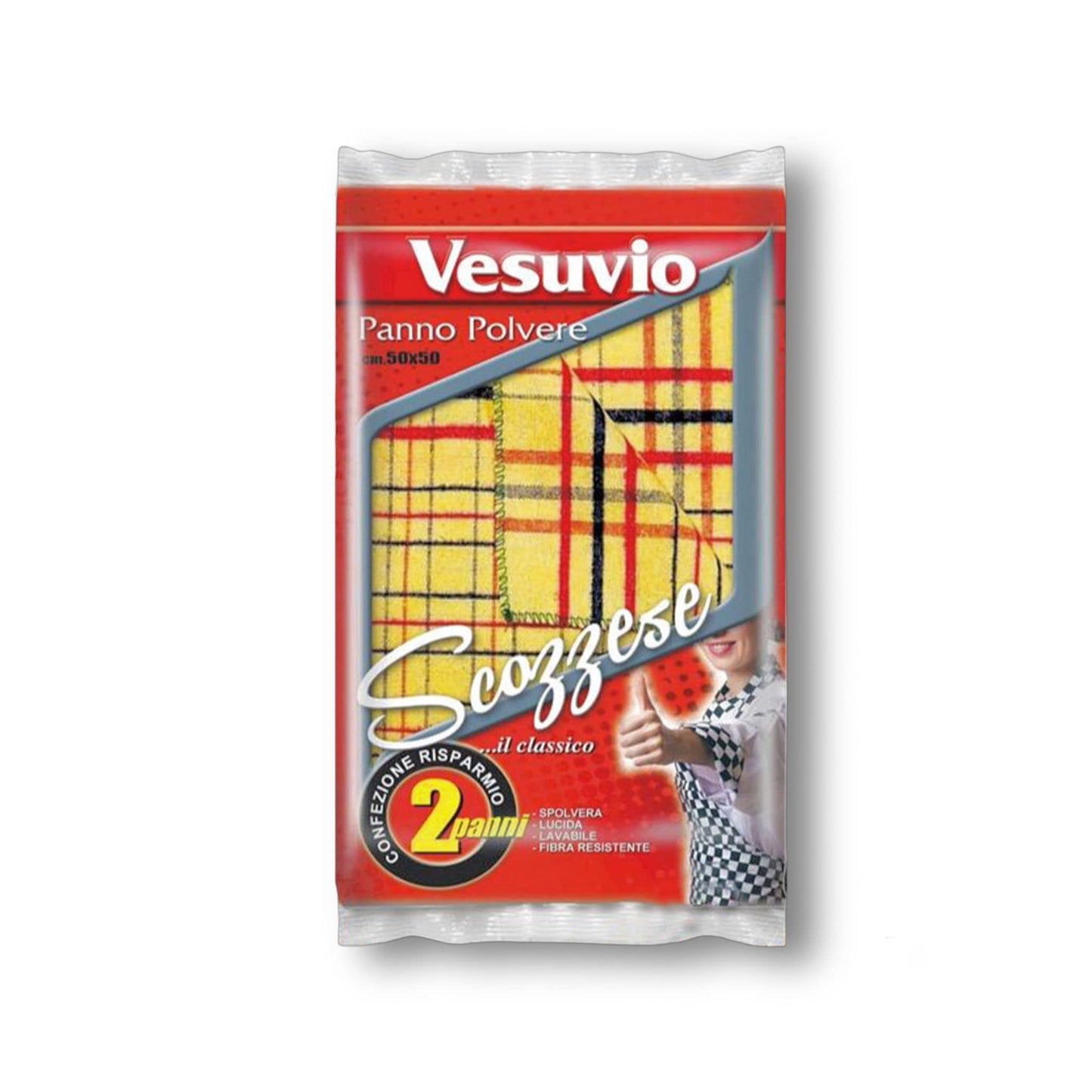 VESUVIO PANNO POLVERE SCOZZESE 2PZ