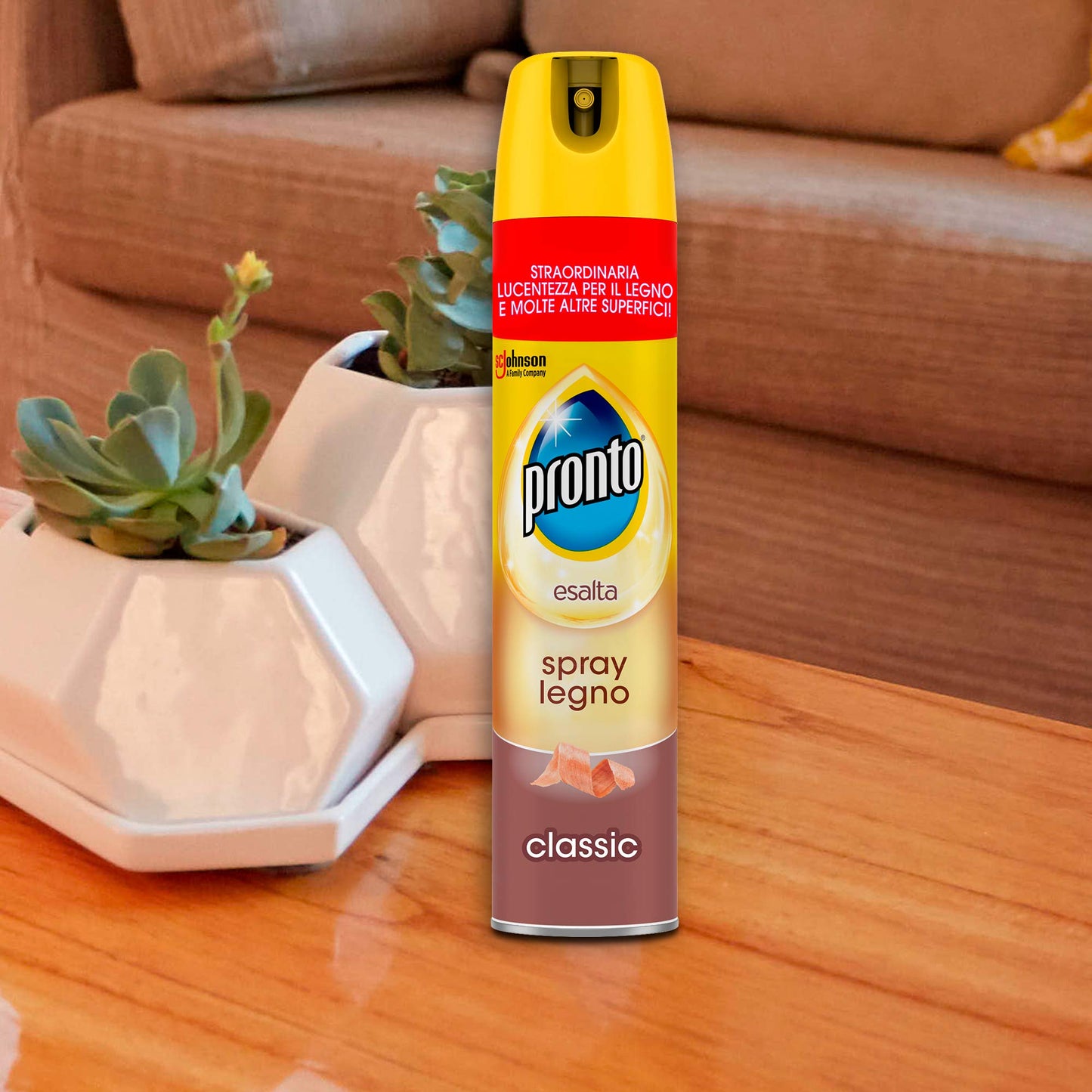 Pronto Legno Spray Expert Care, Esalta e Protegge, Adatto a Tutte le Superfici in Legno, 3 Confezione da 300 ml