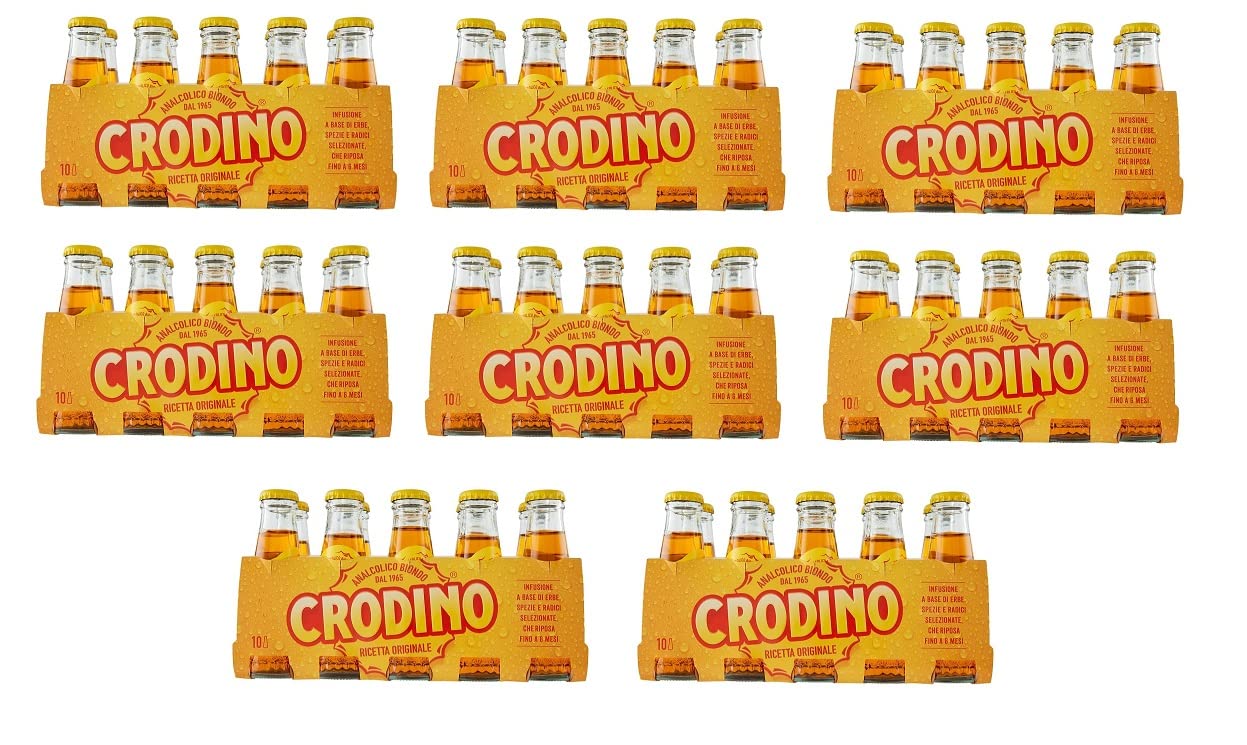 80 aperitivi CRODINO senza alcool amaro dall'Italia 100 ml