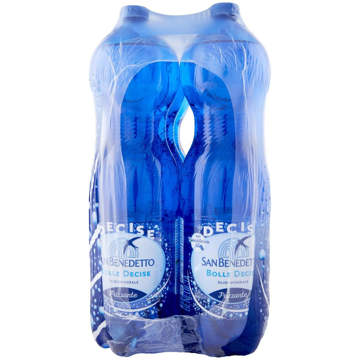 San Benedetto Acqua Frizzante Benedicta - 6 Bottiglie da 1.5 Litri