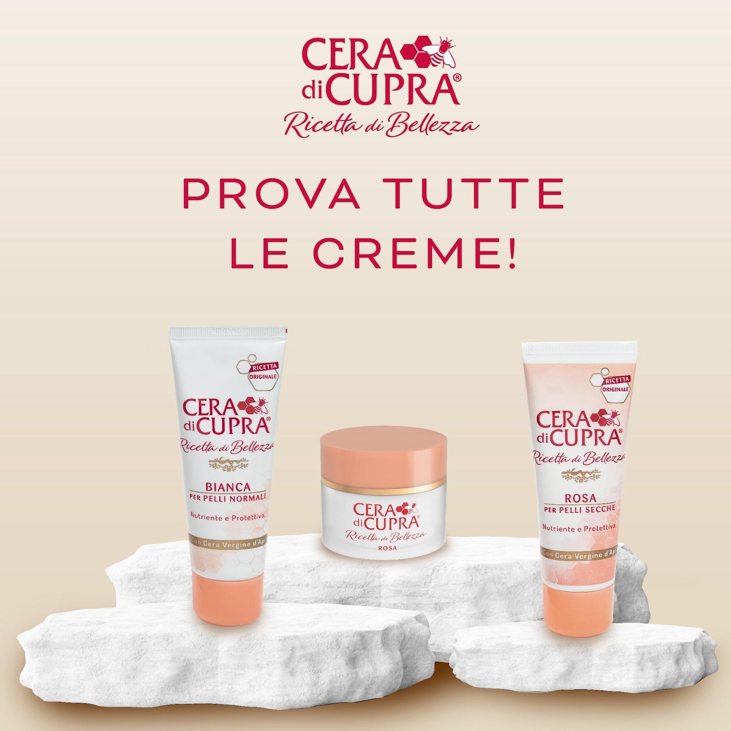 CERA DI CUPRA Crema Rosa Vaso - 50 Ml - 50 ml