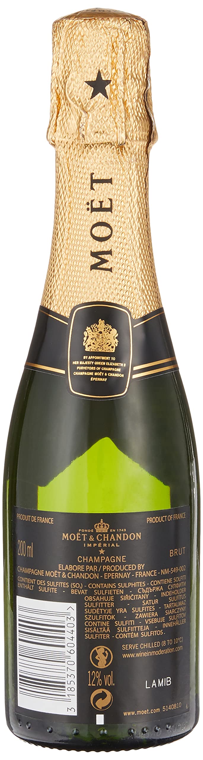 Moet & Chandon Champagne Brut Imperial 20cl