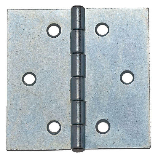 Cerniera Quadra In Acciaio Zincato Mm 30 X 30 - Pz. 4