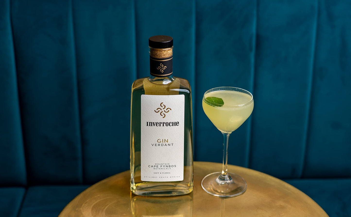 Inverroche Verdant Gin, Super-preium Gin dal Sud Africa, vol 43%, 70CL