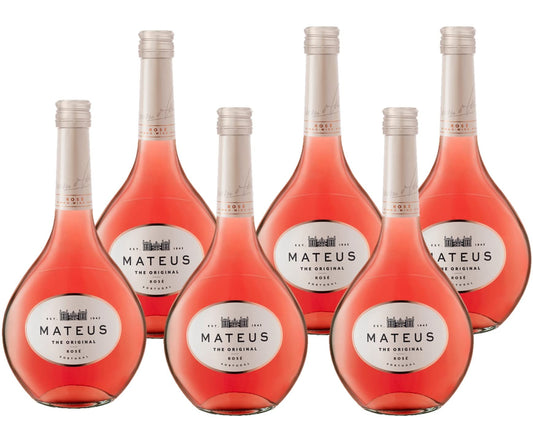 Mateus Rosado – Vino di rosa – Confezione da 6 x 0,75 l