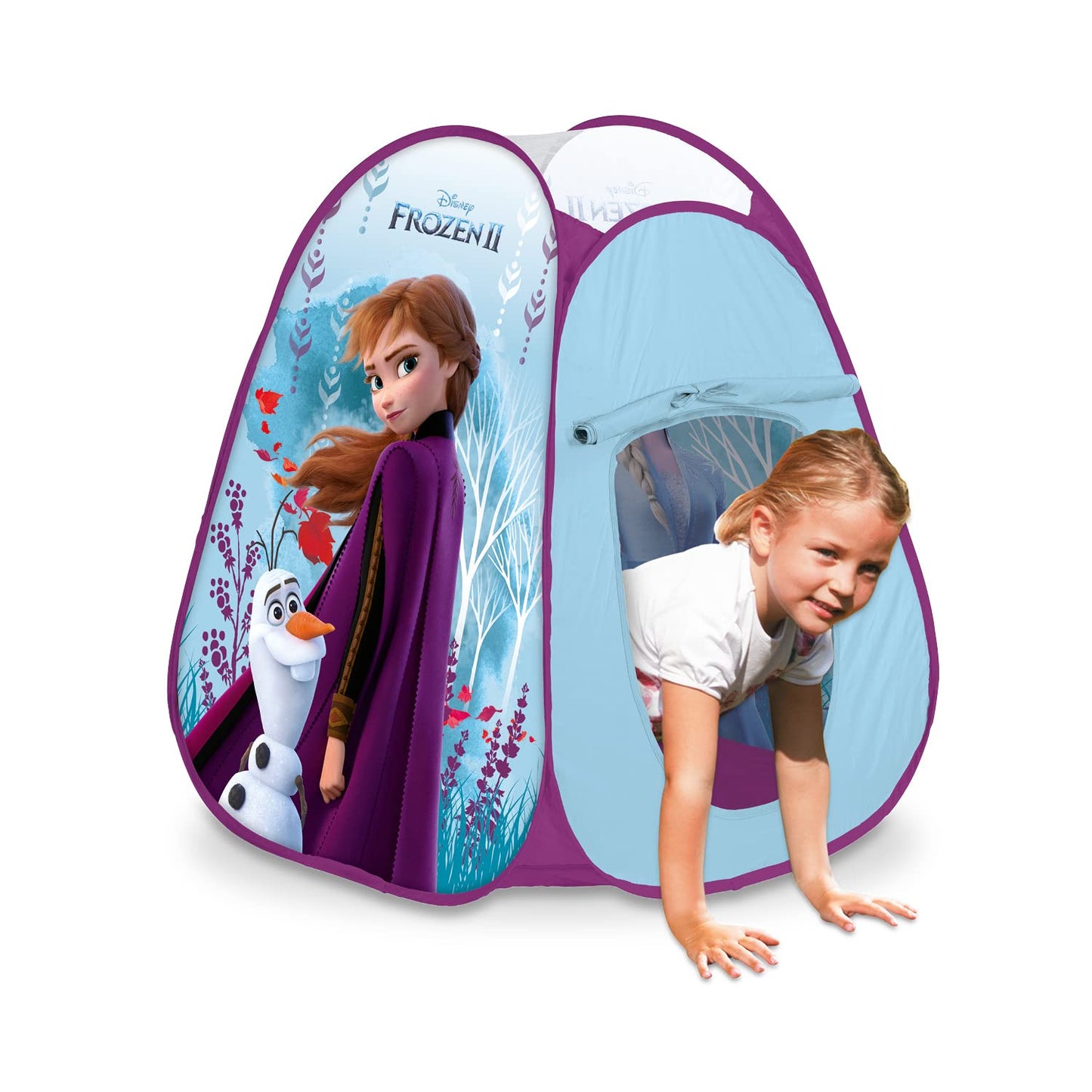 Mondo Toys - Frozen II Pop-Up Tent - Tenda da gioco per bambino / bambina - facile da montare / easy to open - borsa per trasporto INCLUSA - 28391