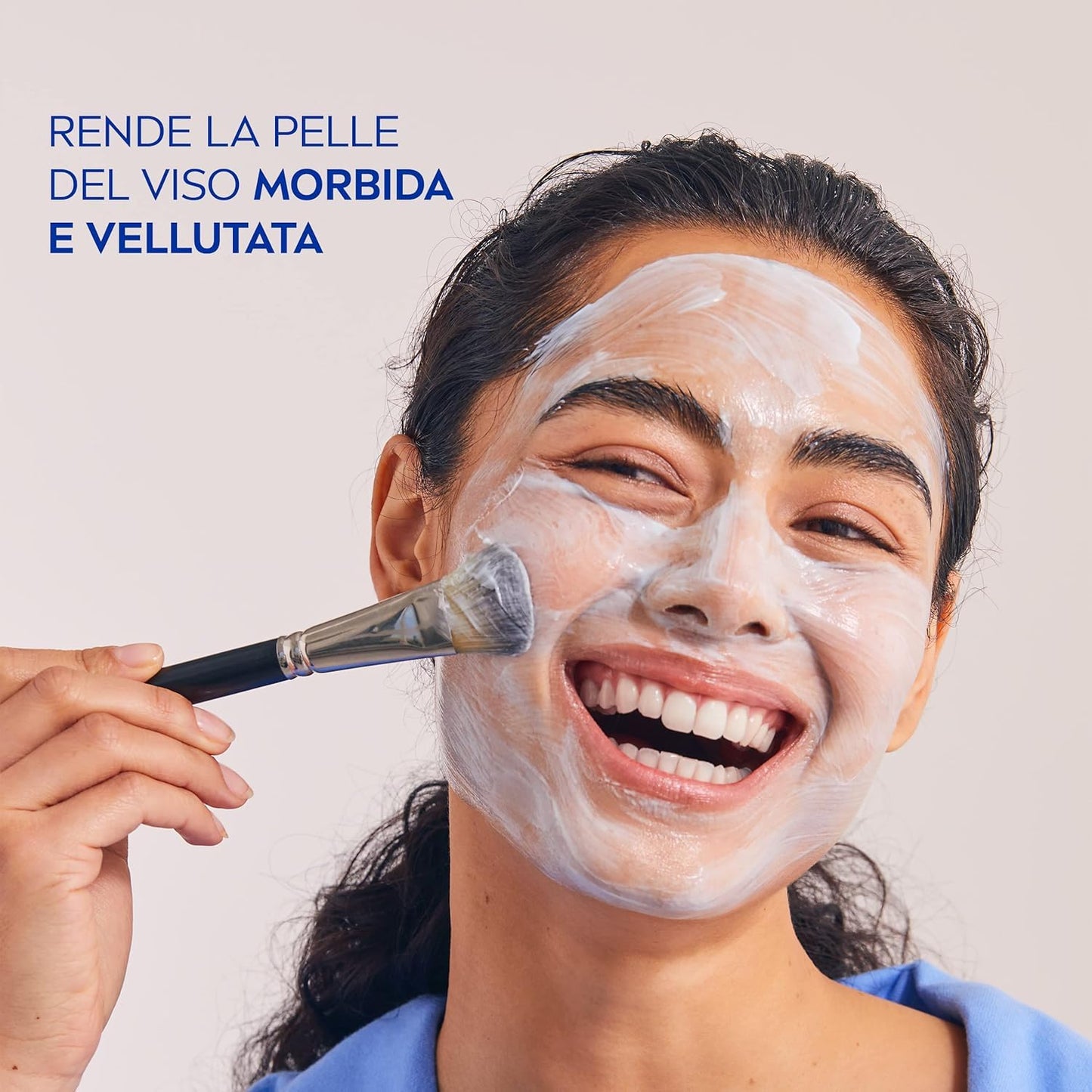 NIVEA Maschera Nutriente Intensiva 3 x 15 ml ciascuno, Maschera viso con Estratto di Miele, Olio di Mandorle e Hydra IQ, Maschera pelli sensibili, secche e stressate