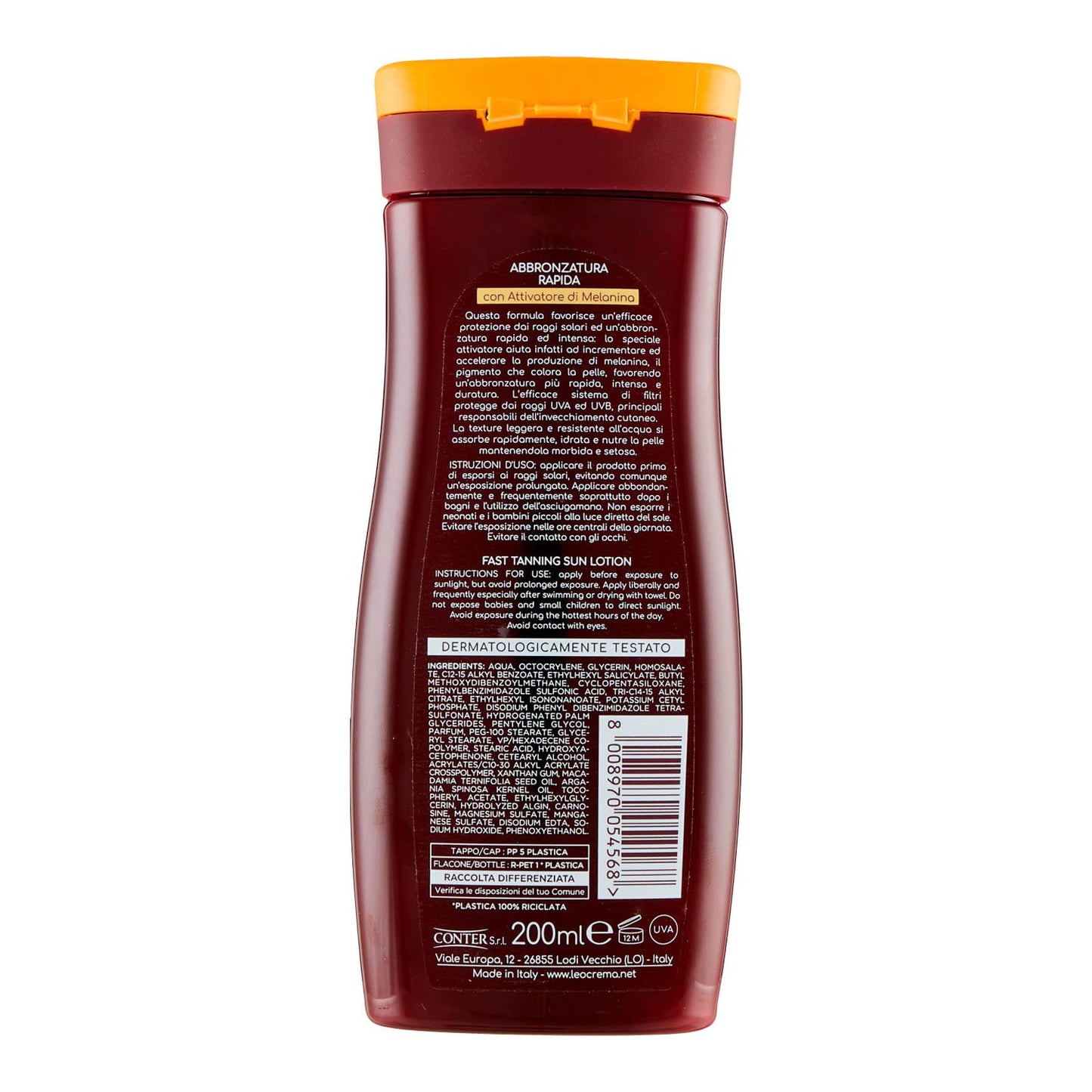 Leocrema Sun Latte Abbronzante Fp30 200 ml