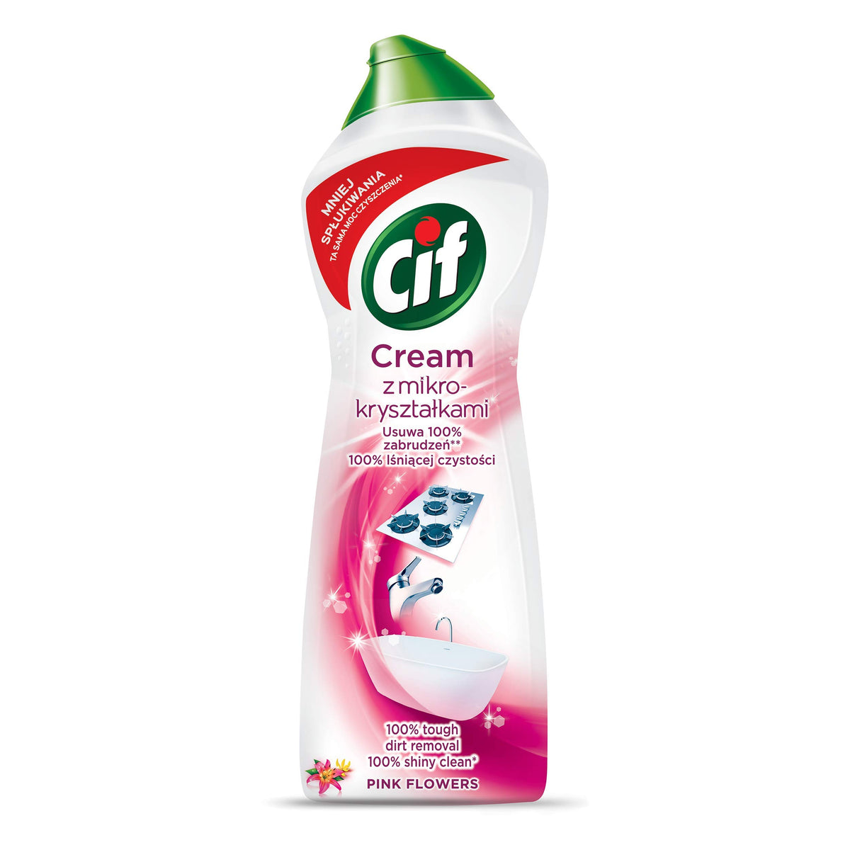 CIF CREAM PINK FL CON MICROCRISTALES 780G
