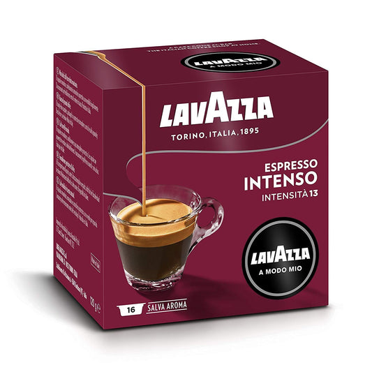 64 Cialde Capsule Lavazza a Modo Mio Intenso Ex Intensamente Originali