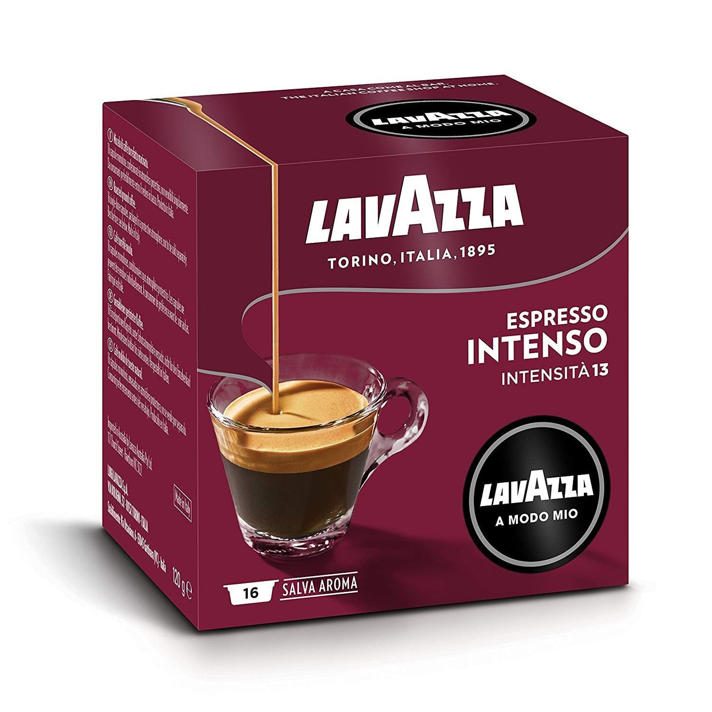 64 Cialde Capsule Lavazza a Modo Mio Intenso Ex Intensamente Originali