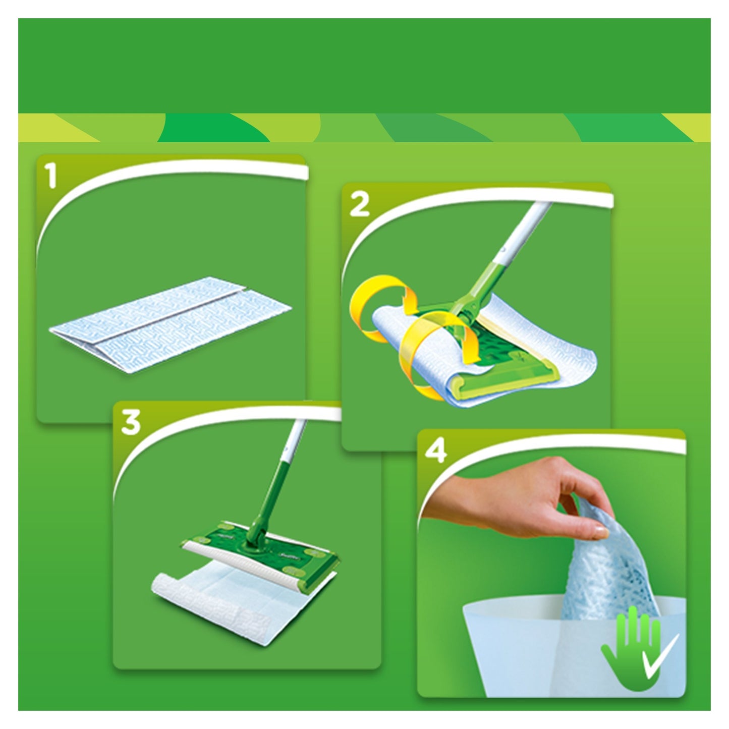 Swiffer XXL Panni Catturapolvere per la Scopa Swiffer - 1 Confezione