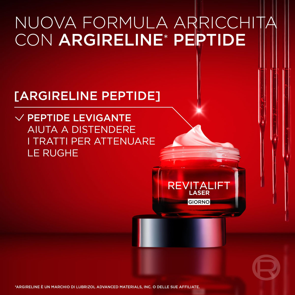 L'Oréal Paris Crema Viso Giorno Revitalift Laser, Per Tutti i Tipi di Pelle, Azione Antirughe e Anti-Età, Pelle più Soda e Tonica, Con Acido Ialuronico, Vitamina C e Pro-Retinolo, 50 ml