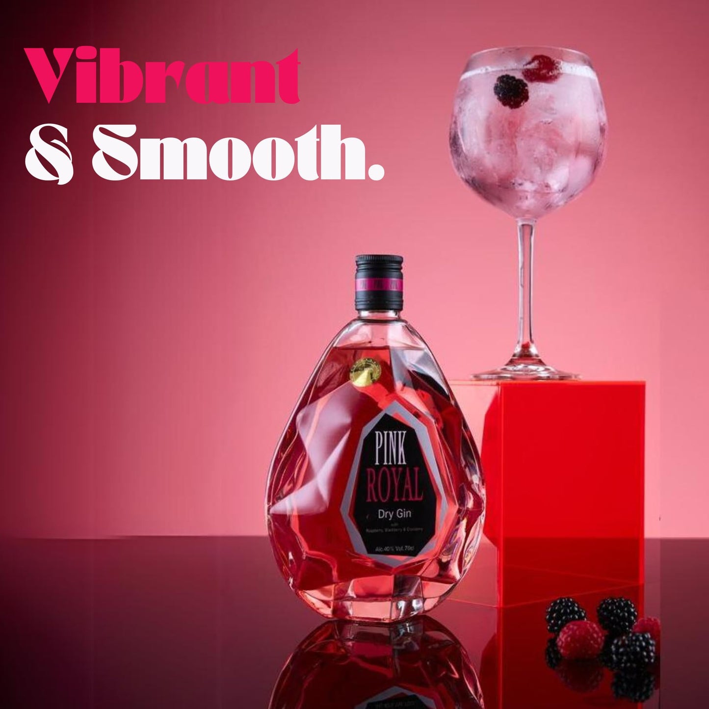Pink Royal Dry Gin 40% Vol. 0,7l